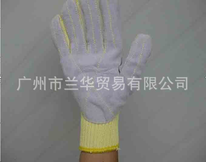 涤棉贴皮 TY-DMT防切割手套