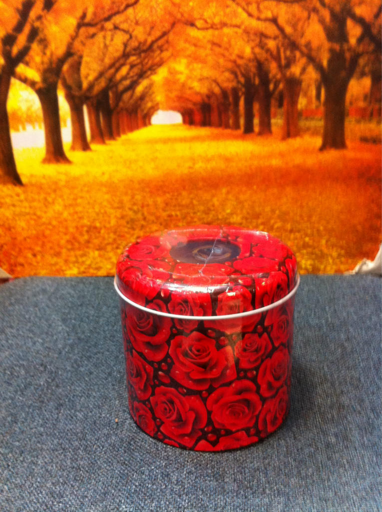 Manufactor customized Europe and America Idyllic Tinplate Pumping paper tube box)Iron art paper towel box Get free samples