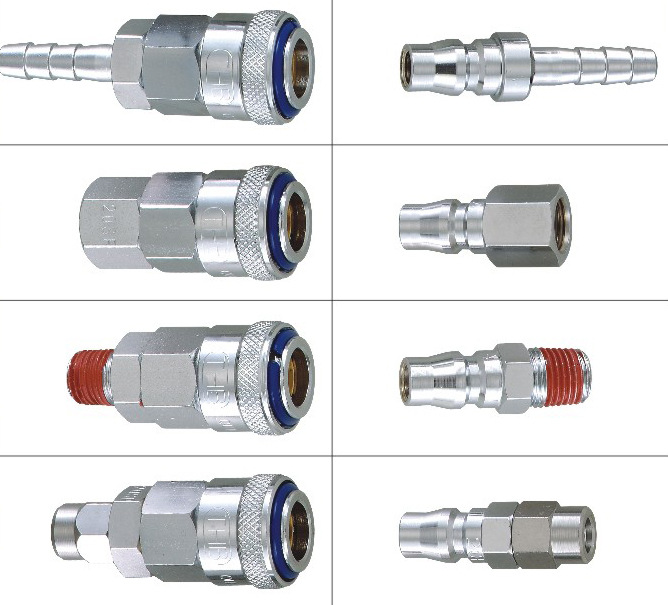【阿里诚信】单手连接快速接头 台湾THB铁接头|ru