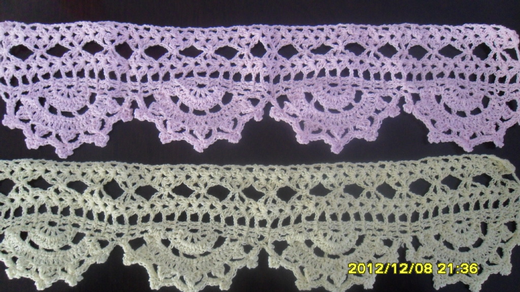 诚信厂家供应纯手工手钩花边。棉线花边手工钩编花边款式。品种全