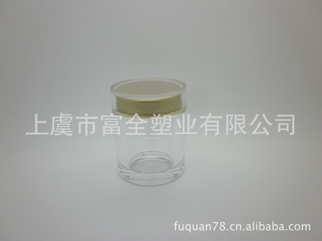 厂家热销 高档亚克力虫草胶囊包装瓶 80G保健品包装瓶