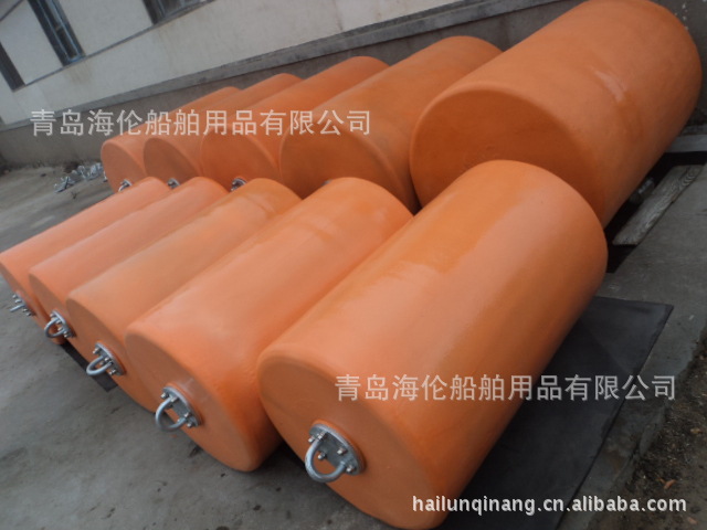 供应船用护舷 多种规格 泡沫填充船用码头靠球 (4348图)