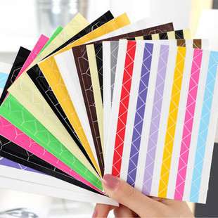 diy相册角贴 照片相角贴 彩色pvc 相册 102枚角贴