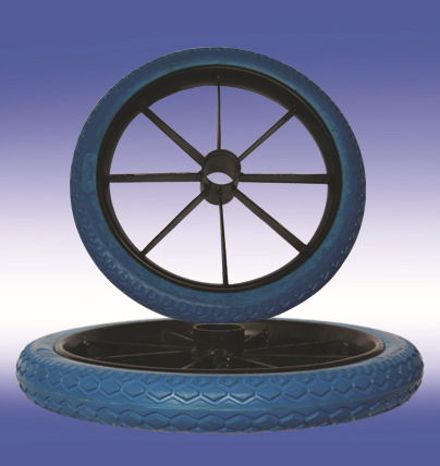 轮子厂家供应PU轮子 手推车轮子