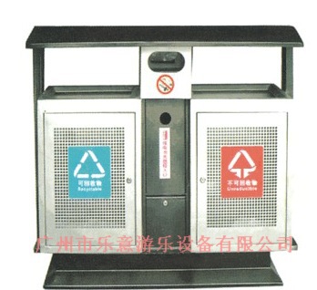 供应 铁制垃圾箱 公共设施 小区设施 小区设备