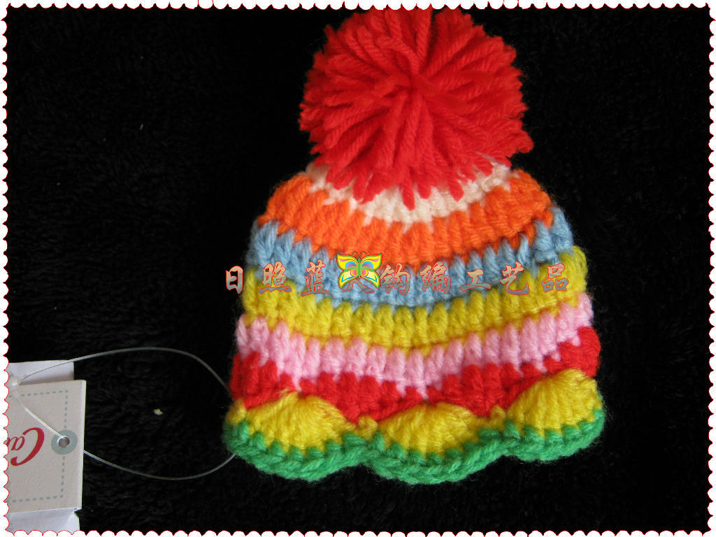 供应手工毛线花、毛线勾花、钩针毛线钩花