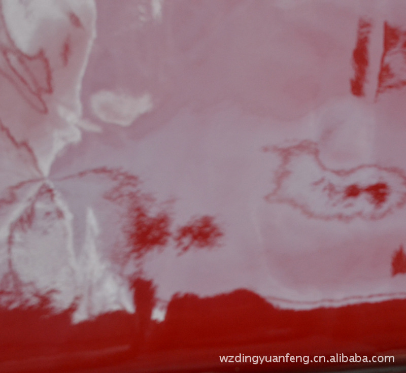 特价清仓处理 大红色 头层漆皮 低价处理清仓手工面料