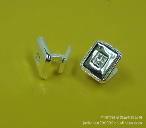 Wholesale of cuff links supply Precious Metals Cufflinks Europe and America Popular square clothes Cufflinks X2001