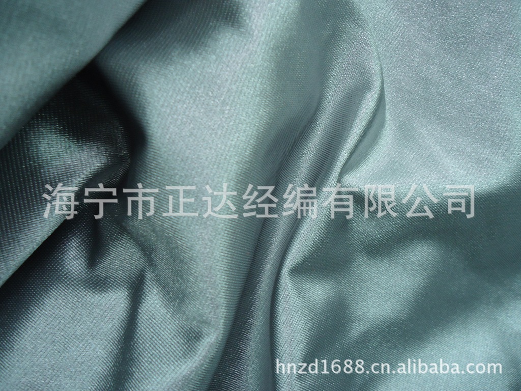 厂家直销针织经编锦氨色丁经编弹力布弹力色丁布涤氨锦氨色丁面料