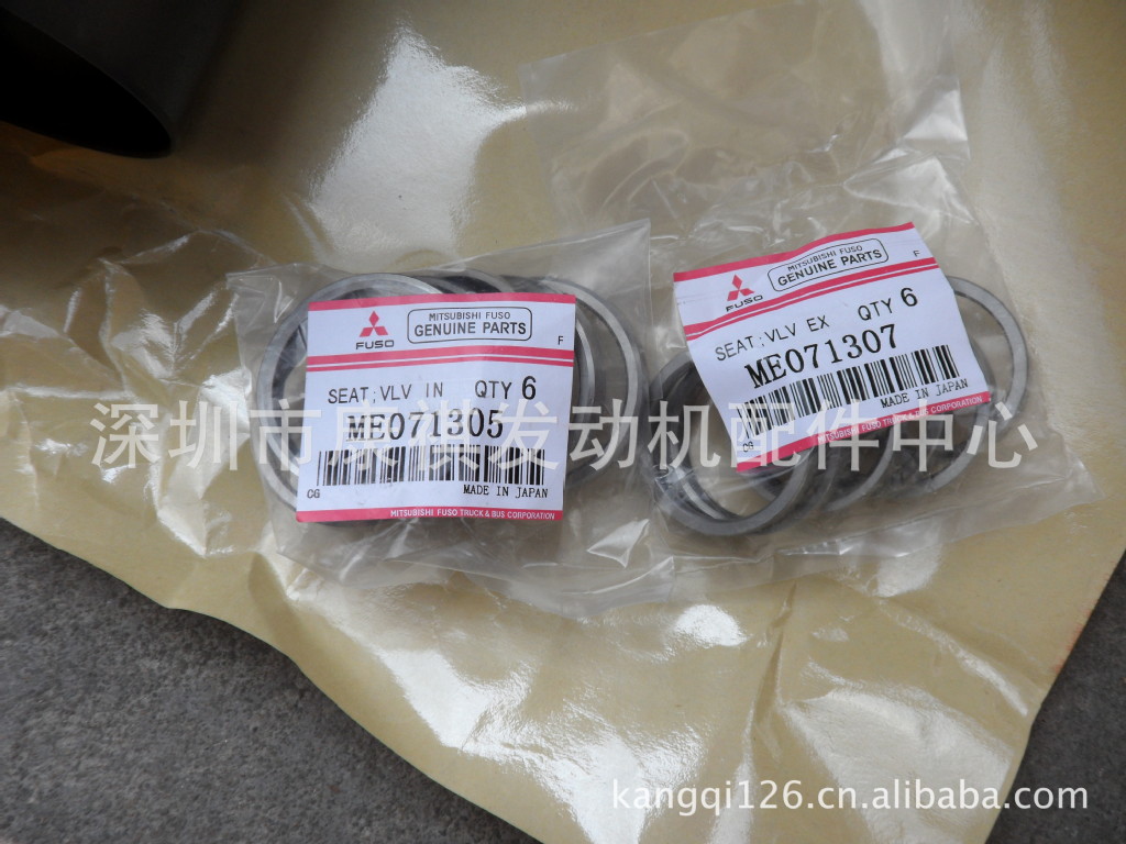 供应三菱6D16柴油机进排气门座圈ME071305