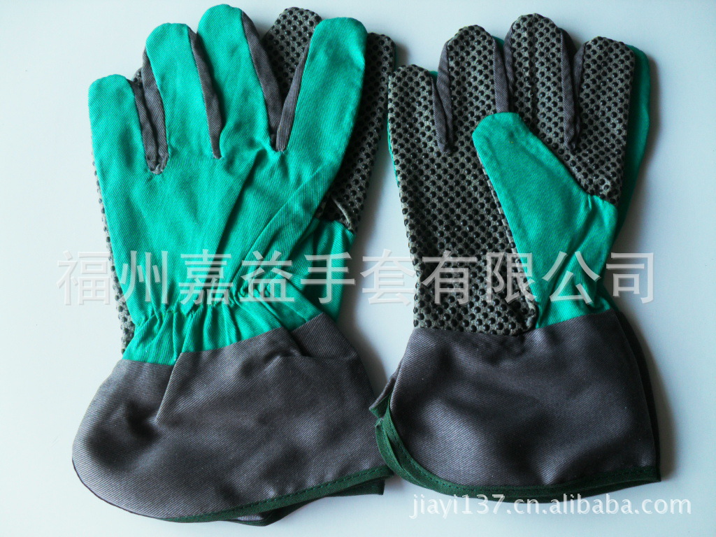 pvc刮灰金刚花园手套