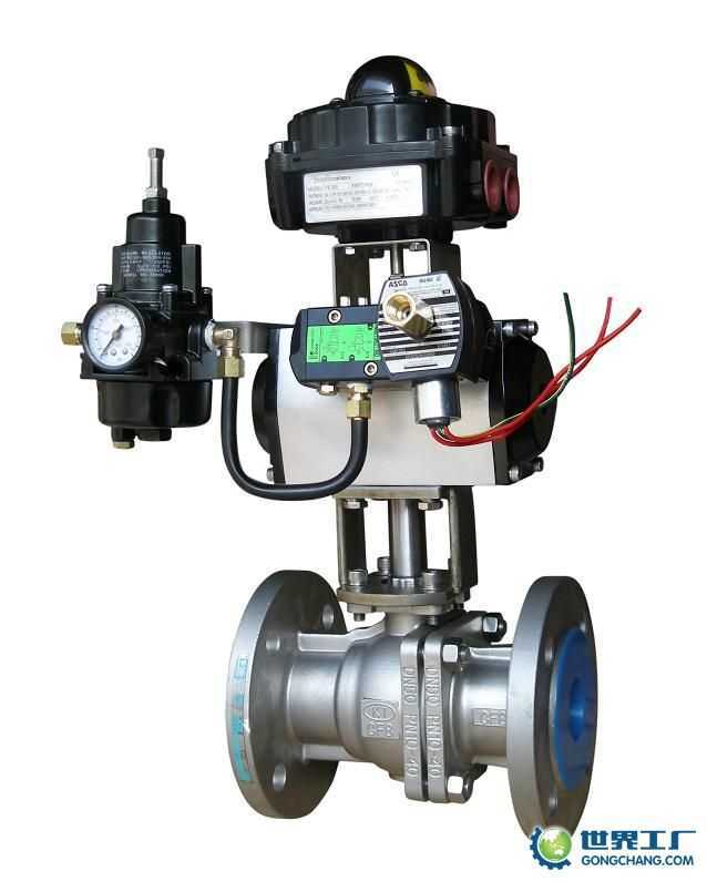 气动球阀/气动法兰球阀