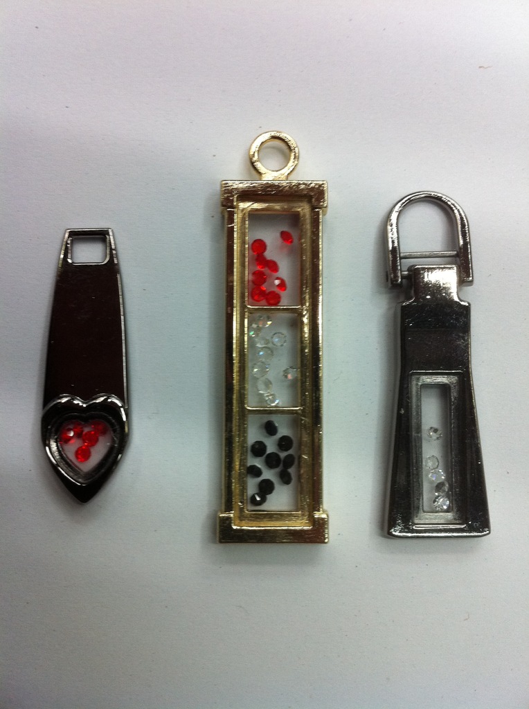 【伟兴辅料】提供有机钻石拉片拉头拉链扣双向双向头