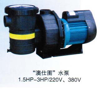 山西泳池水处理，太原泳池设备，太原泳池专用循环水泵