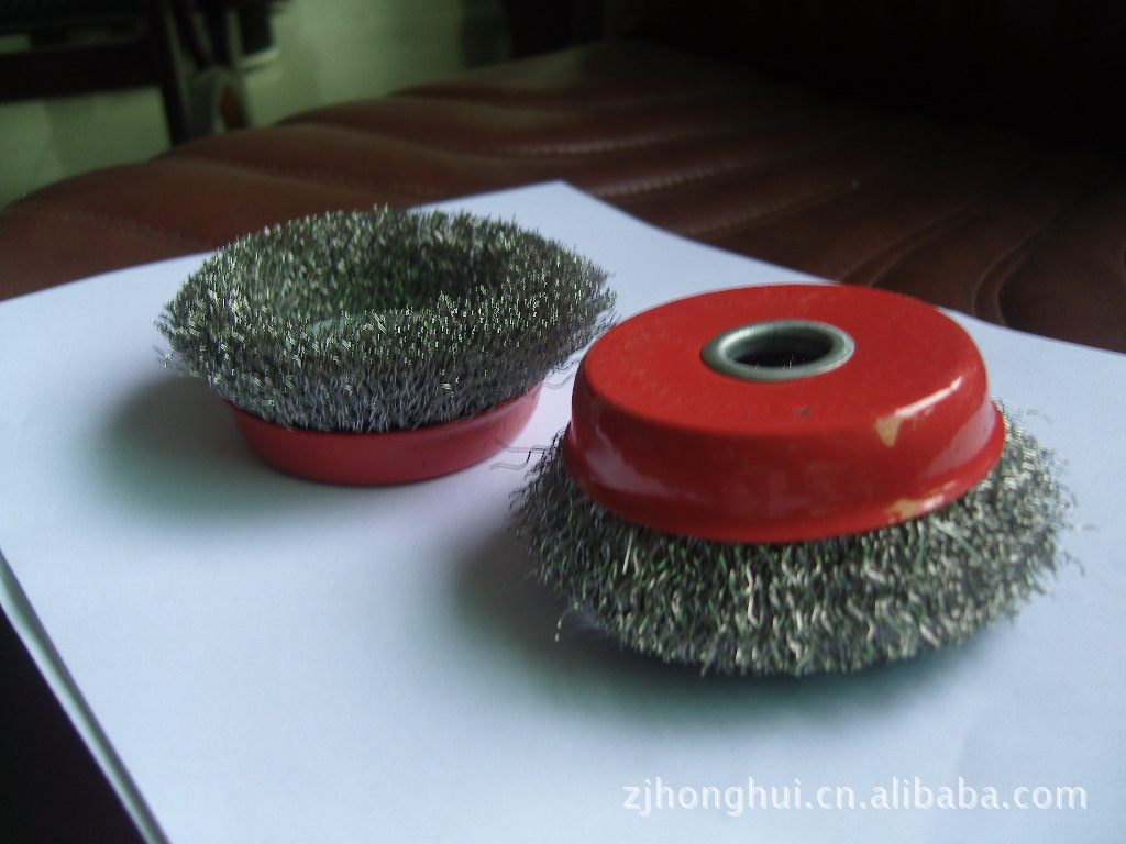 罗碗型钢丝轮 钢丝刷 钢丝轮厂家罗碗型钢丝轮