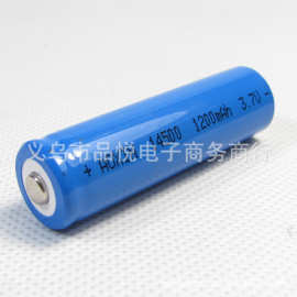 大容量充电式3.7V 145005号锂电池强光手电筒适用手电电池