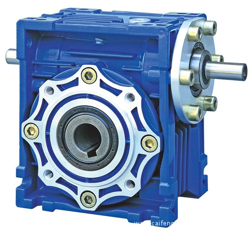 杭州禹神减速机铝壳减速机NRV 50速比10~100蜗轮蜗杆减速机