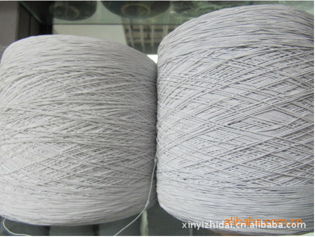 【现货销售】厂家供应 白色 黑色包根 圆松紧 弹力线 橡筋线批发