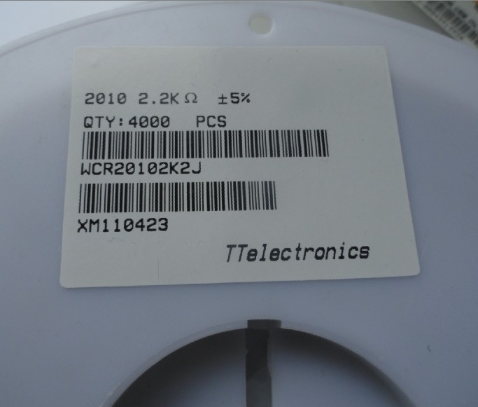 WCR20102K2J 2010 2.2K OHM 5% Chip resistor  SMD 原装现货