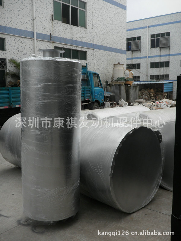 供应柴油发电机组一级消声器、二级消音器、