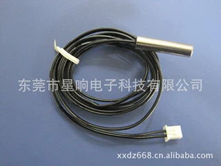 热敏NTC温度传感器10K 3470 6*30金属探头 专业生产商