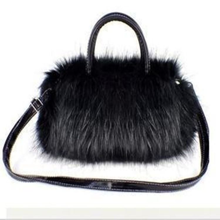 Korean version of the new winter fur bag...