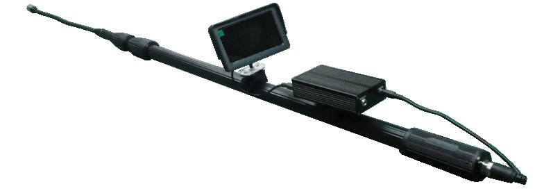 4.3寸大屏广角视频存储伸缩车底检查镜震后生命搜索仪厂家直销