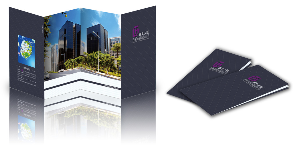 印刷城企业大量定制供应多折页双面印刷宣传单，请提供印刷文件