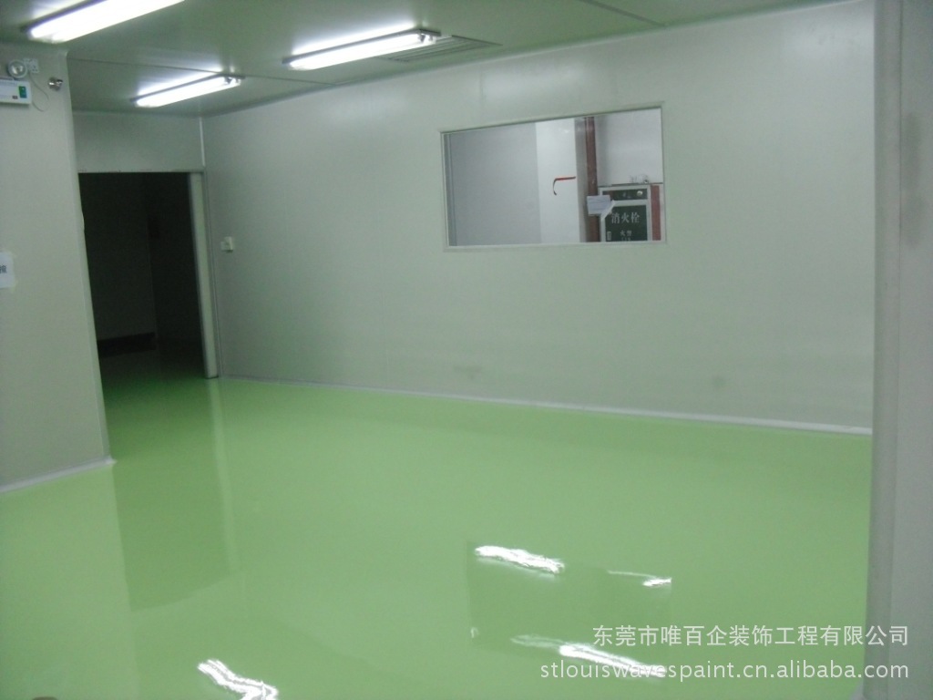 康洋地坪漆施工后