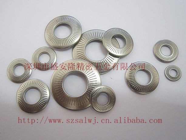 供应碟形压花垫圈NFE25511