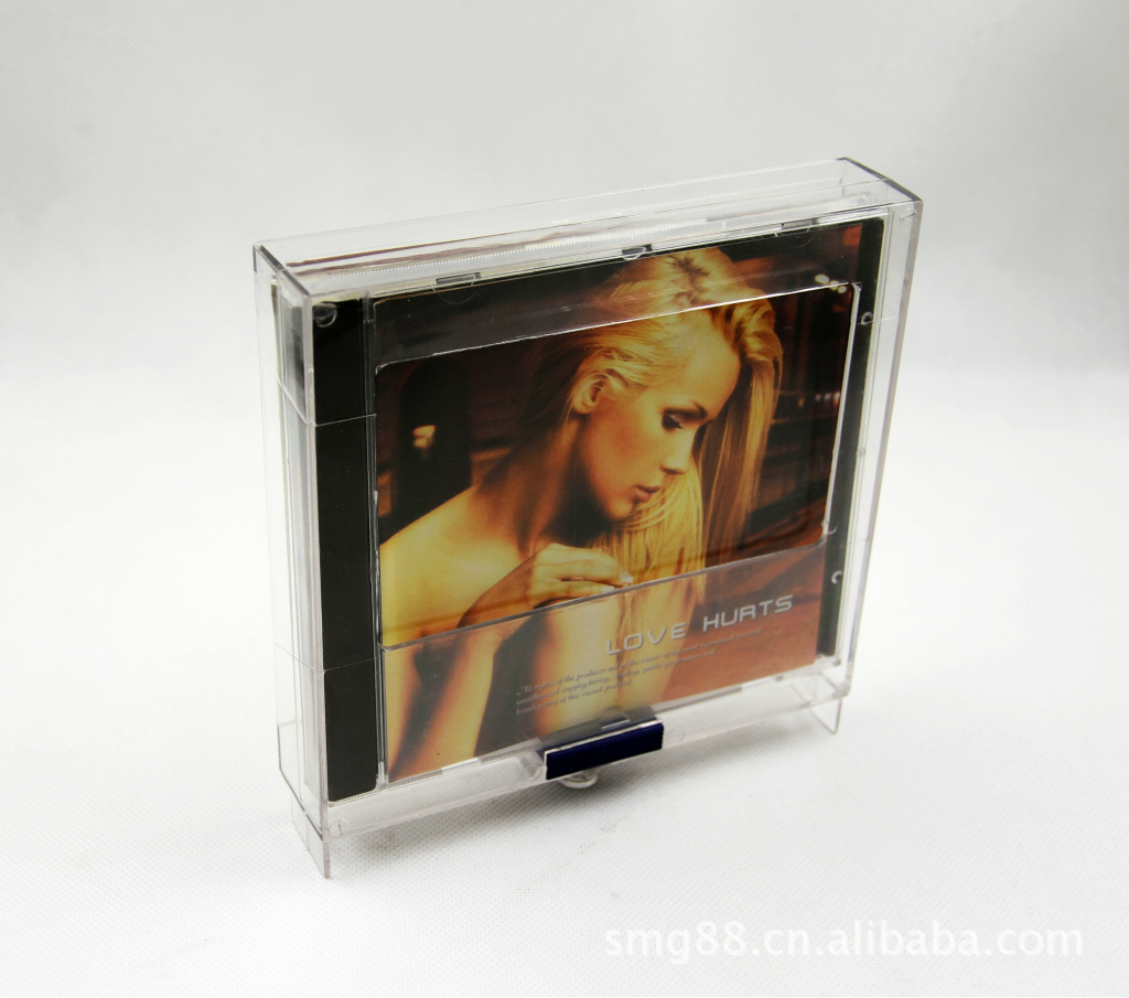 厂家供应双层CD超市商品防盗保护盒