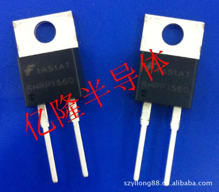 供应全新ON安森美快恢复二极管　15A 600V RHRP1560