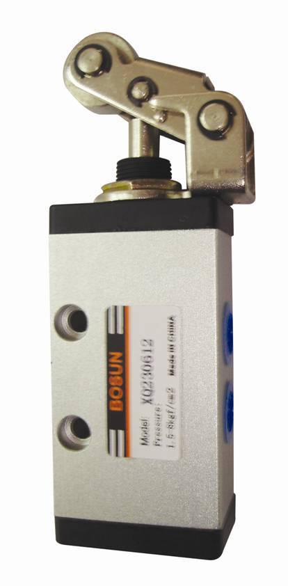 供应二位五通机械换向气动阀XQ250412