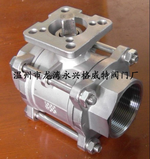 三片式高平台球阀 5211 dad 三片高平台球阀 3PC螺纹高平台球阀