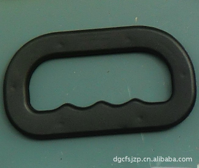 东莞生产塑胶重庆市米袋提手黑色 塑胶