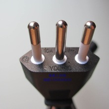 廠家 IMQ 意大利電源線 意大利三芯插頭電源線 帶電腦品字尾