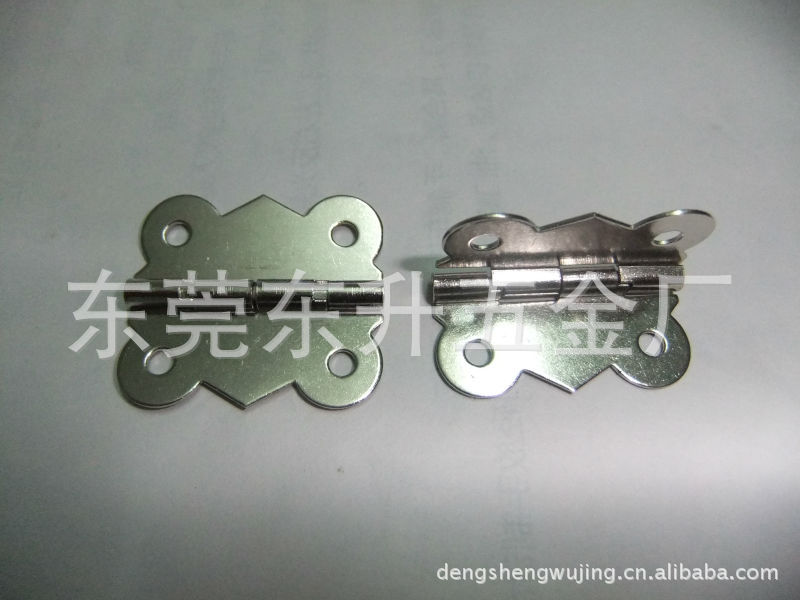 大量首饰盒合页、蝴蝶形合页、工艺盒五金、弹簧合页铁铰