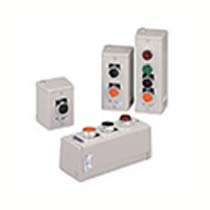 供应和泉按钮指示灯 和泉按钮盒KGNW212Y 2孔 诚信明扬工控