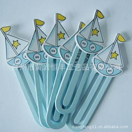 跨境电商书签人物动物小孩子圣诞节复活节丰收节兔花彩绘木质书签