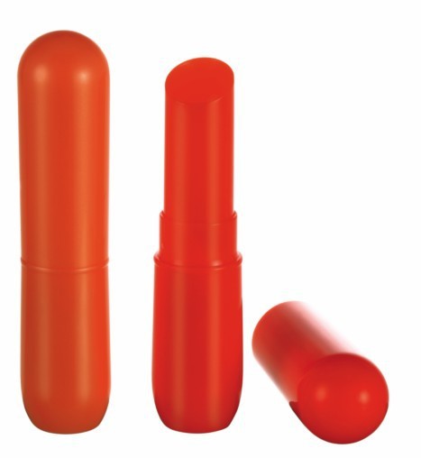 （厂家直销）供应超低价纯ABS料可爱型口红管、唇膏管LB-065B