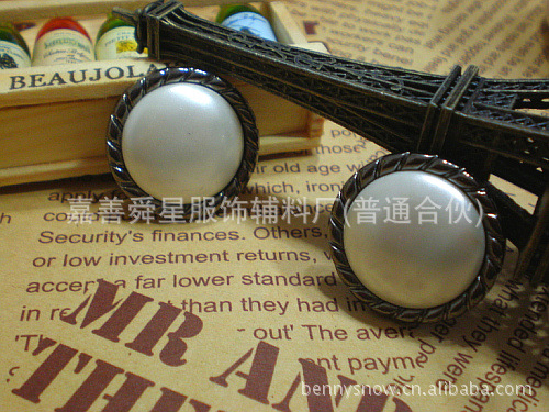 供应塑料电镀组合纽扣圆形有脚衬衫西服布包钮扣金属扣扣子镶钻