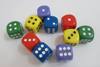 Supply dice, color, plastic dice, plastic color, 16mm dice dice, color dice