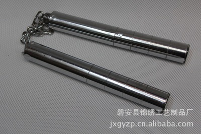 supply high quality stainless steel Nunchakus Two sticks Martial Arts Supplies
