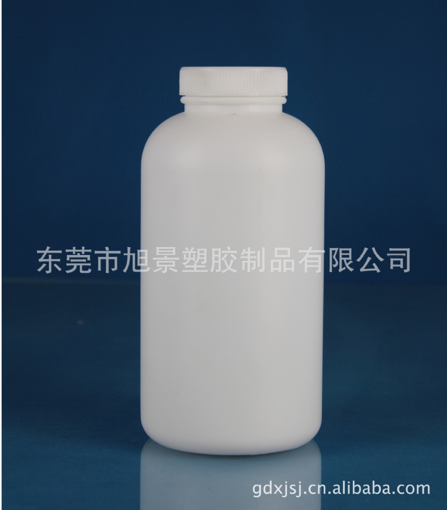 1000ml/1L塑料大口圆瓶耐酸碱广口粉剂分装样品瓶白色黑色DK21