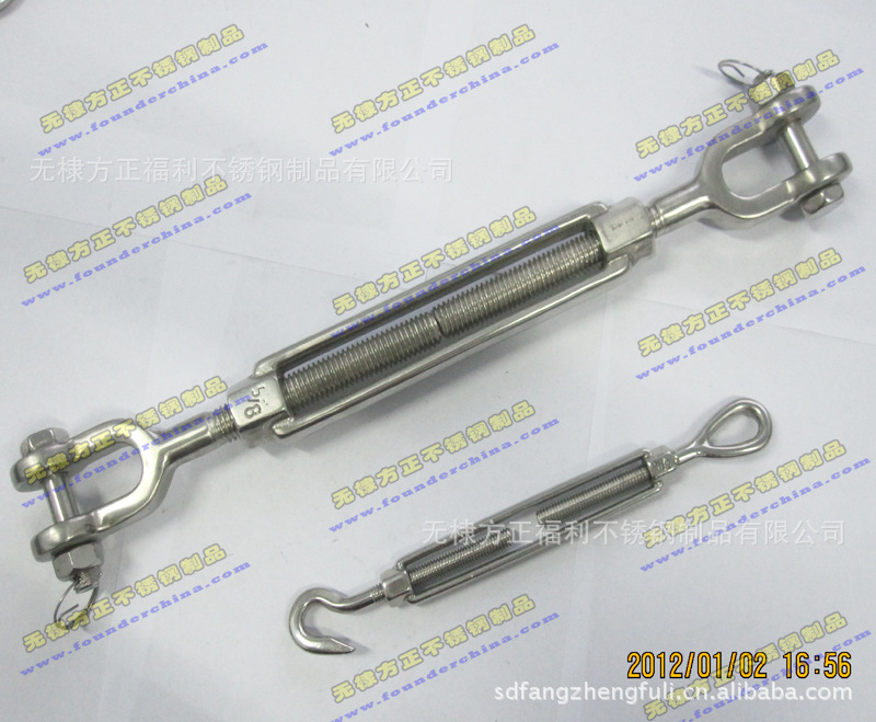 供应不锈钢索具螺旋扣，花篮螺丝