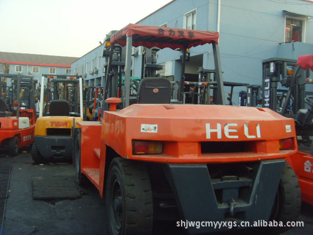 大吨位集装箱叉车，高/低门架叉车侧面叉车抱夹叉车15吨二手叉车