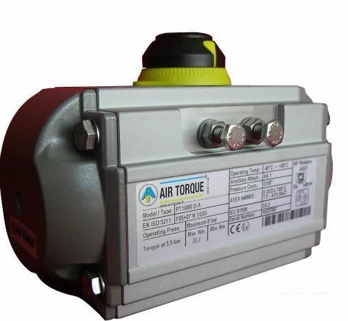 air torque单作用双作用气动气缸|气动头执行器PT650DA  PT650SR