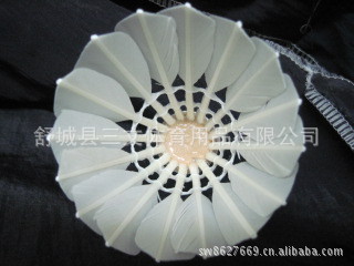 批发安徽鸭弯拉直全园羽毛球粗杆耐打稳定球馆体育训练比赛|ms