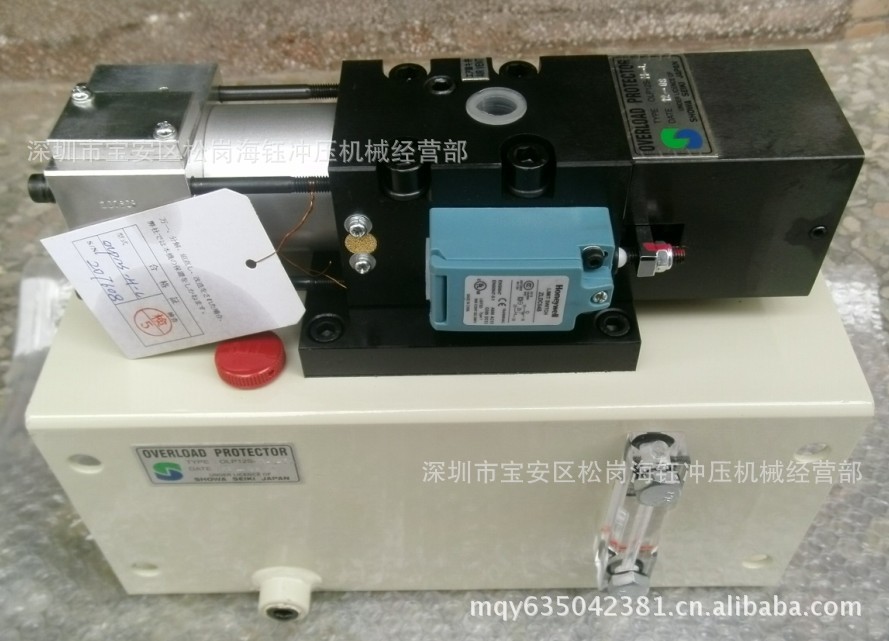 SHOWA日本昭和精机超负荷油泵OLP12S-H-L-5L,OLP12S-H-L超负荷泵