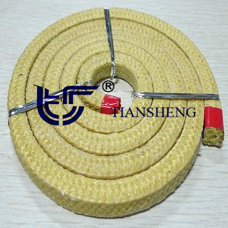 供应TS204 芳纶纤维浸渍聚四氟乙烯盘根